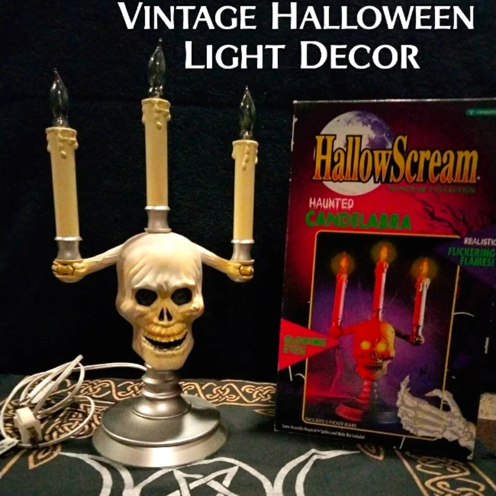 Vintage Halloween Light Decor